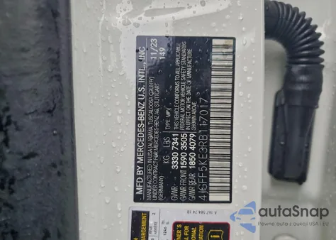 2024 Mercedes-Benz Gls 450 4Matic из США, поврежденный, VIN 4JGFF5KE3RB117017